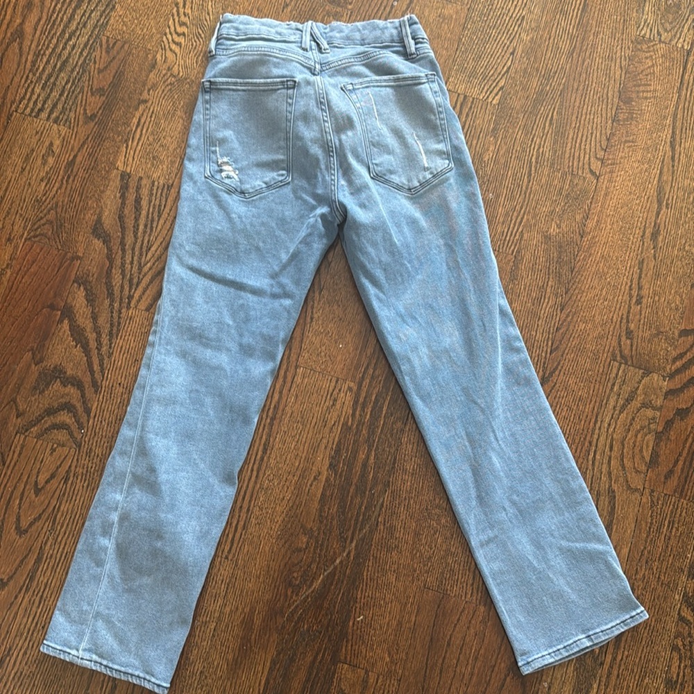 Good American blue stretchy jeans Sz 4/27 - Picture 5 of 7